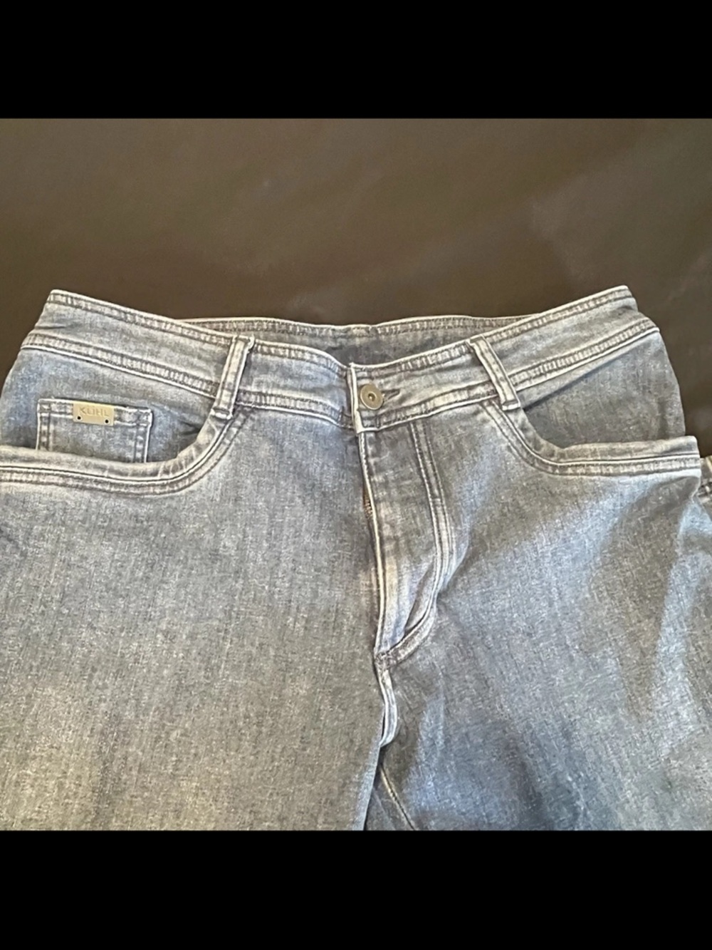 Kuhl Jeans Men 34X30 Blue Klassik Fit Indigo Utility Work Hiking Denim Organic